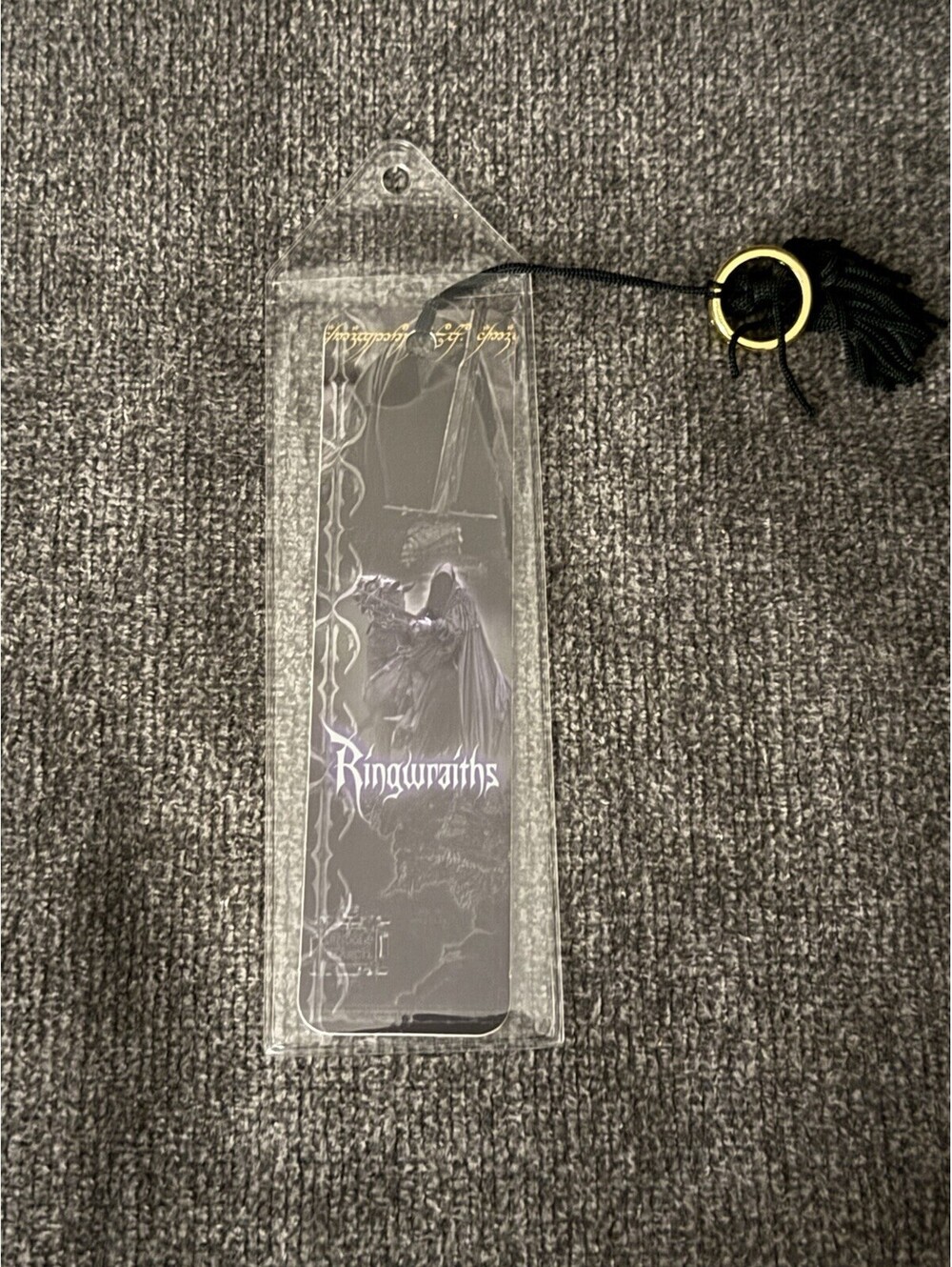 VTG 2001 Lord of the Rings Fellowship Ringwraiths Bookmark Antioch Tassel Ring